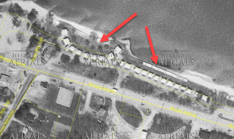 Shorehaven Cottages - 1977 (newer photo)